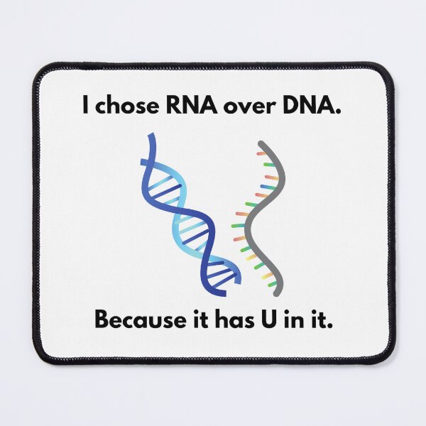 Item preview, RNA DNA Science Valentines Joke designed and sold by Sci-Ninja-Blog.
