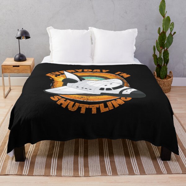 Item preview, Cool Vintage retro Sunset Space Shuttle - Everyday I'm shuttling designed and sold by laiwole.