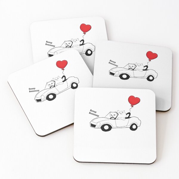 Item preview, Funny Cat Quote, Cat Driving A Car, Cool Cat Valentines Day designed and sold by Estrytee.