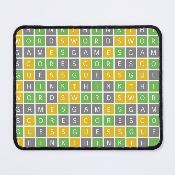 Item preview, Wordle Word Scramble Puzzle Game designed and sold by KrisInStitches.