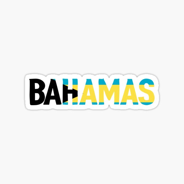 Bahamas Sticker Sticker