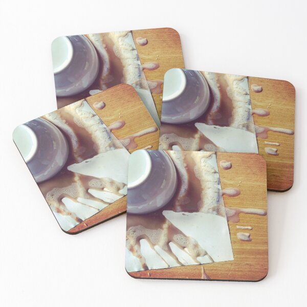 Item preview, Mishap - coffee splashes designed and sold by AlfabetDesign.