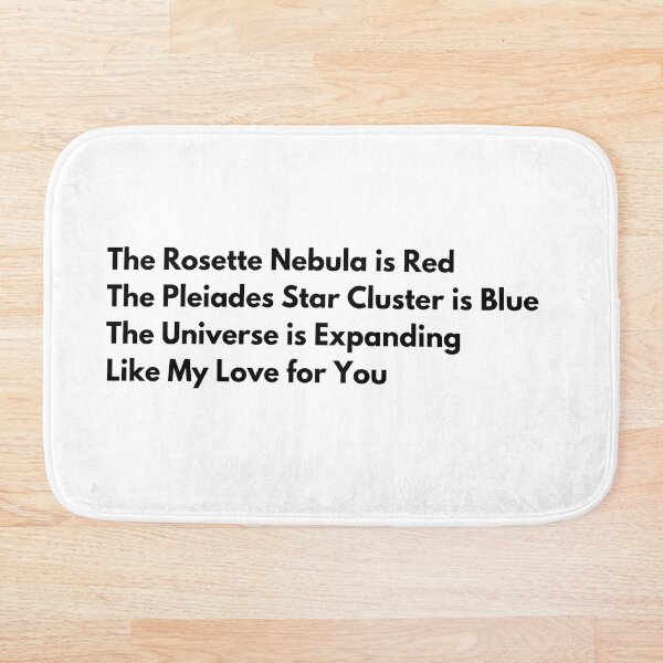 Item preview, Roses are Red Astronomy Valentines Joke designed and sold by Sci-Ninja-Blog.