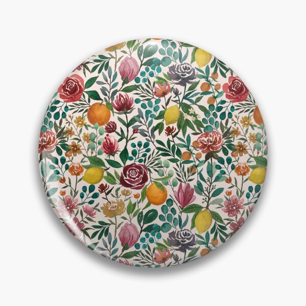 Artikelvorschau, Frucht- und Blumenmuster entworfen und verkauft von Lauren Ullrich.