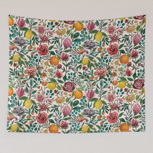 Aperçu de l'œuvre Motif de fruits et de fleurs créée et vendue par Lauren Ullrich.