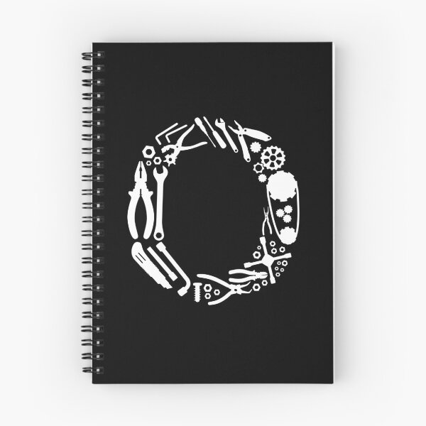 Item preview, Letter O Capital Alphabet Mechanic tools Monogram Initial great gift  designed and sold by skulltshirt.