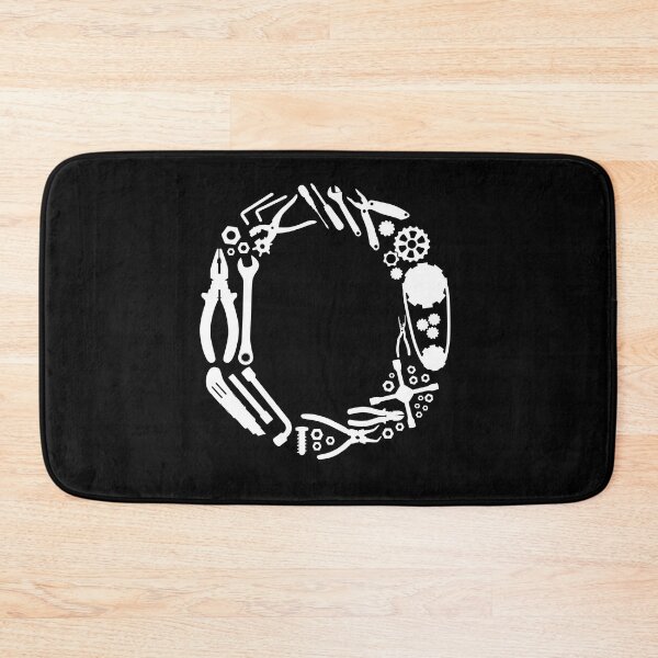 Item preview, Letter O Capital Alphabet Mechanic tools Monogram Initial great gift  designed and sold by skulltshirt.