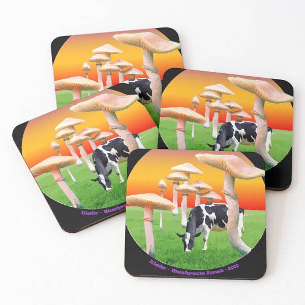 Item preview, Cow Mushroom Forest designed and sold by Diano-art.
