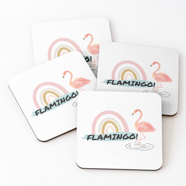 Item preview, Flamingo with Rainbow, Flamingo Lover, Gift Idea designed and sold by singRsong.