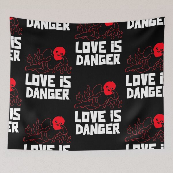 Item preview, Love Is Danger, Love Is The Most Dangerous designed and sold by SportyDogShop.