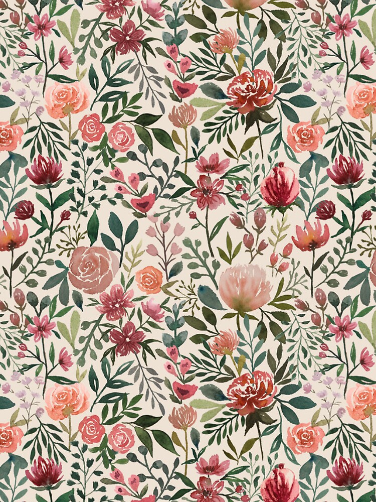 Thumbnail 4 of 4, iPhone Case, Pink Spring Flowers Pattern designed and sold by Laurenullrich.