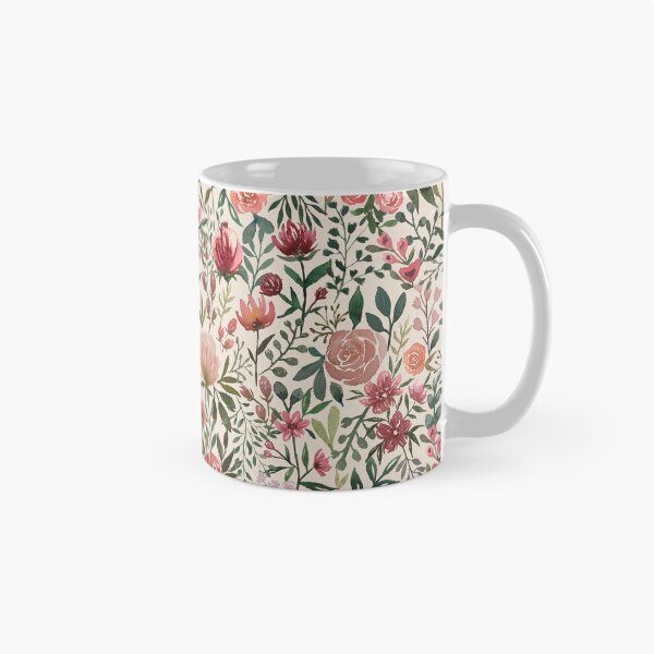 Item preview, Pink Spring Flowers Pattern designed and sold by Lauren Ullrich.