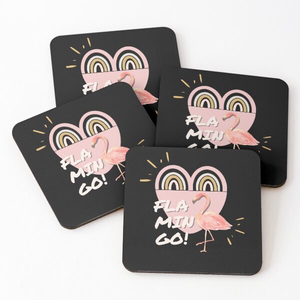 Item preview, Flamingo with Heart Rainbow, Flamingo Lover, Gift Idea designed and sold by singRsong.