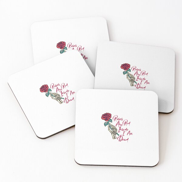 Item preview, Roses Are Red Inside I Am Dead - Funny Valentines Quote designed and sold by SdForce.