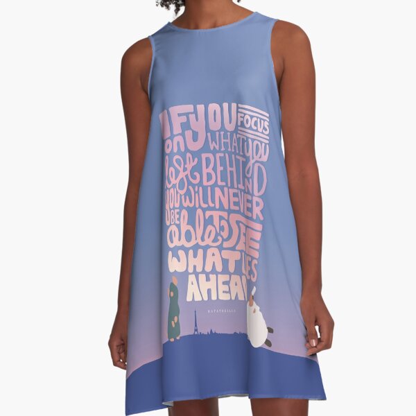 Cosmic Motel Print Balloon T-Shirt Dress - Women - Ready-to-Wear