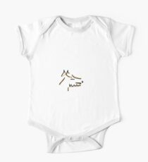 Abstract Terrier One Piece - Short Sleeve