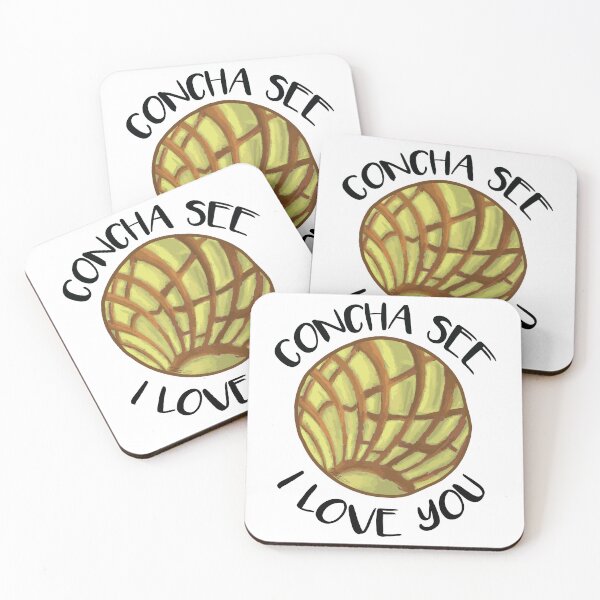 Item preview, Concha See I Love You Yellow Humor Pun designed and sold by that5280lady.