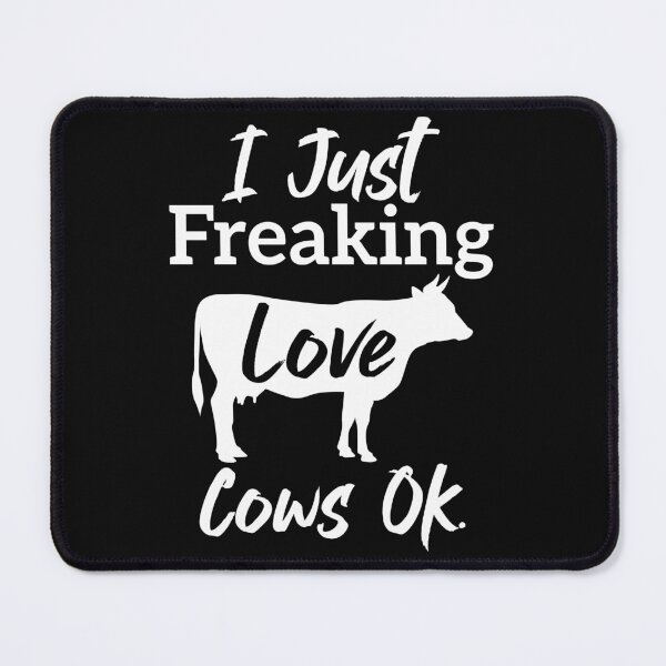 Item preview, Gift For Cow Lover, I Just Freaking Love Cows Ok designed and sold by AEOPIN.