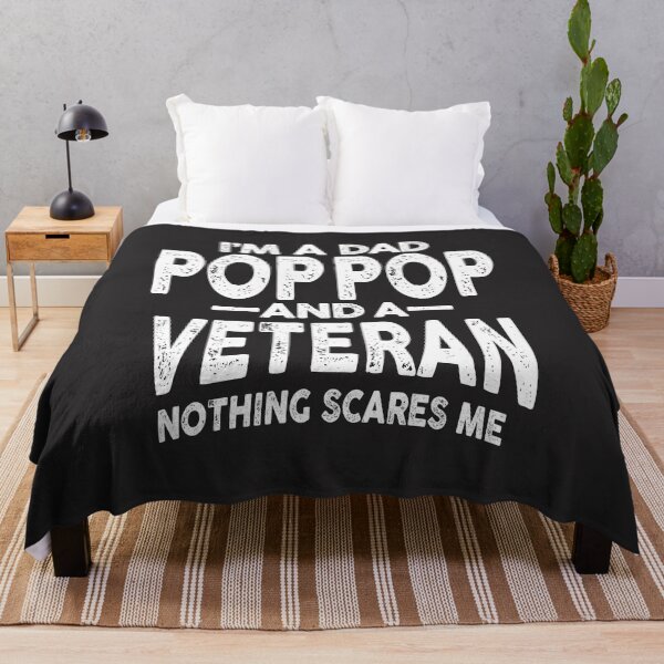 Item preview, Mens I'm a Dad Pop-Pop and Veteran Grandpa Funny Sayings designed and sold by cidolopez.