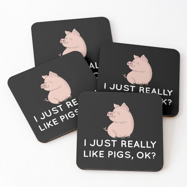 Item preview, I Just Really Like Pigs, OK? designed and sold by AEOPIN.