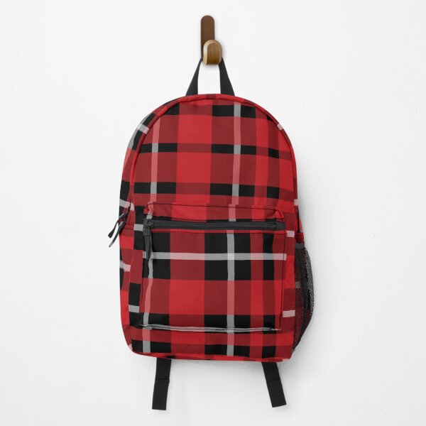 Item preview, Clark Plaid - Red and Black Pattern designed and sold by RomeoSketches.