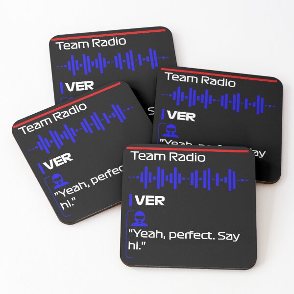 Item preview, Yeah, perfect. Say hi - F1 Team Radio Quote designed and sold by StickItOnPole.