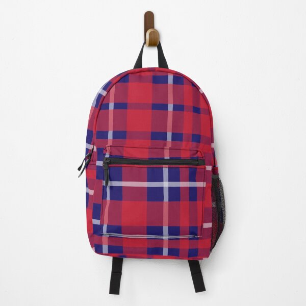 Item preview, Clark Plaid - Red and Blue Pattern designed and sold by RomeoSketches.