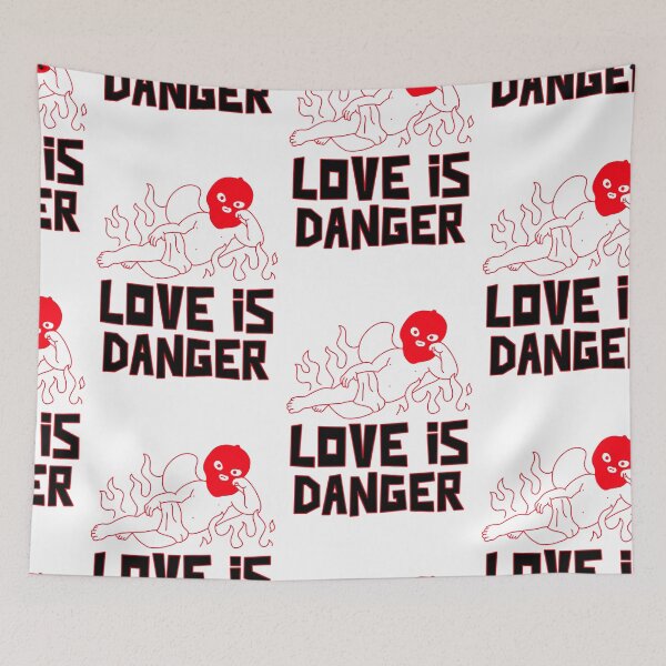 Item preview, Love Is Danger, Love Is The Most Dangerous designed and sold by SportyDogShop.