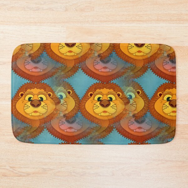 Item preview, Retro optical illusion of colorful Lions. designed and sold by DaliaSabryTee.