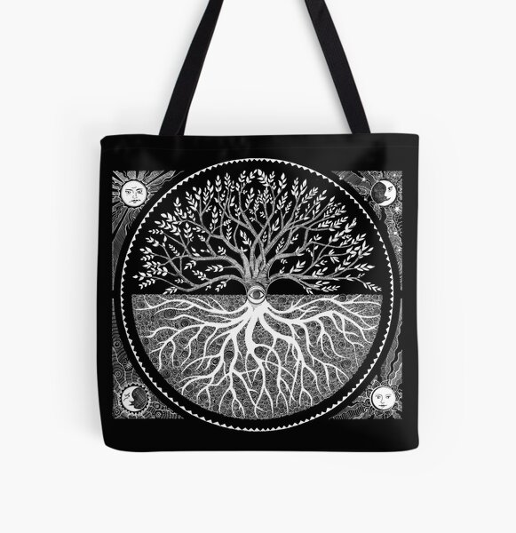 Druid Tree of Life Tote Bag
