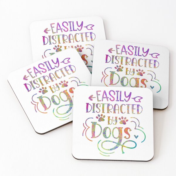 Item preview, Easily Distracted By Dogs designed and sold by storyboxdesigns.
