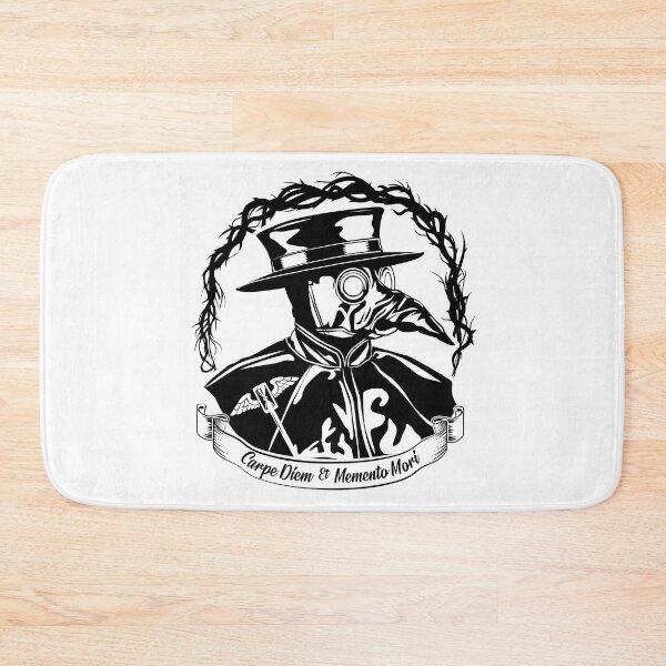 Item preview, carpe diem et memento mori plague doctor designed and sold by FRKI-DIDI.