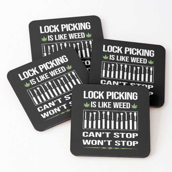 Item preview, Funny Can't Stop Lock Picking Pick Picker Lockpicking Lockpick Lockpicker Locksmith Locksmithing designed and sold by FulviaContreras.