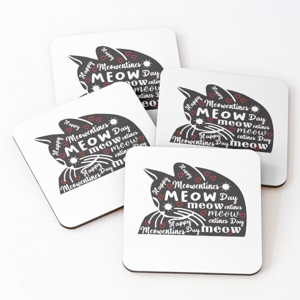 Item preview, Happy Meowentines Day Cute Cat Lovers Valentine's Day   designed and sold by pedrored369.