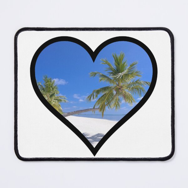 Item preview, Sandy Beaches Heart designed and sold by BuzzySpaceBee.