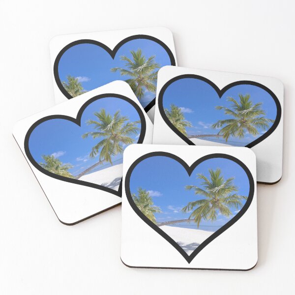 Item preview, Sandy Beaches Heart designed and sold by BuzzySpaceBee.