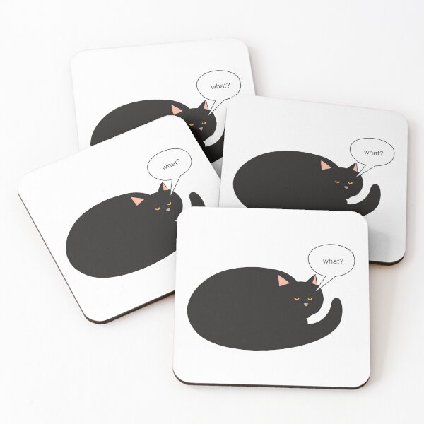 Item preview, Annoyed Black Cat designed and sold by TrevorIrvin.