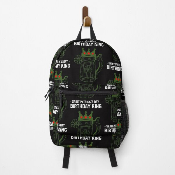 Item preview, Born Lucky March 17, Birthday King St Patricks Day designed and sold by SportyDogShop.