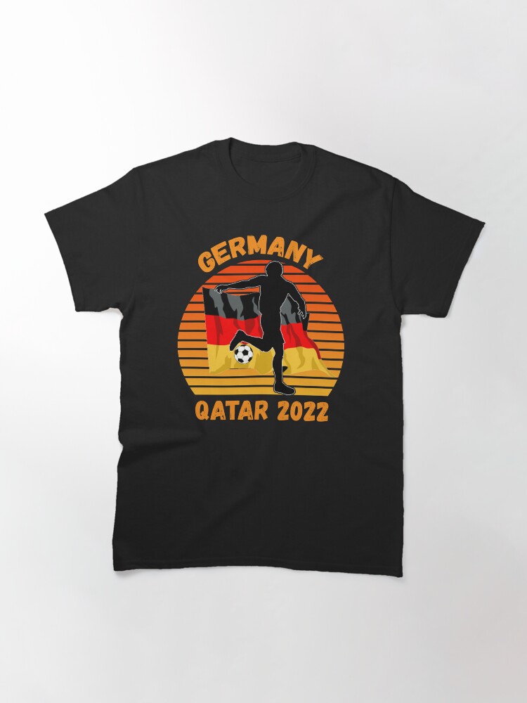Thumbnail 2 of 7, Classic T-Shirt, Germany World Cup 2022 designed and sold by shirtcrafts.