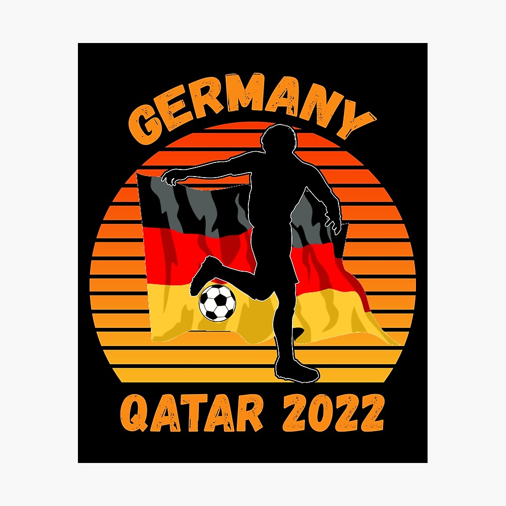 Germany World Cup 2022 Poster for Sale by shirtcrafts