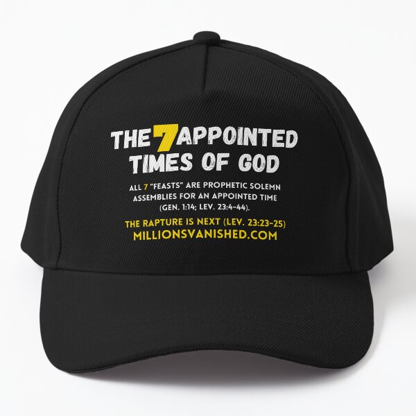 7 Appointed Times - Christian Baseball Cap
