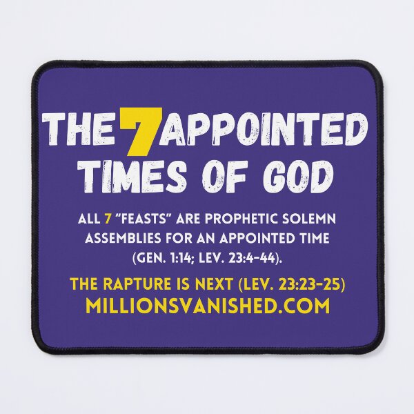 Item preview, 7 Appointed Times - Christian  designed and sold by 1thes416.