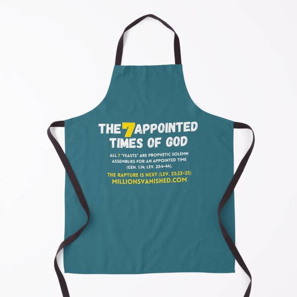 7 Appointed Times - Christian Apron