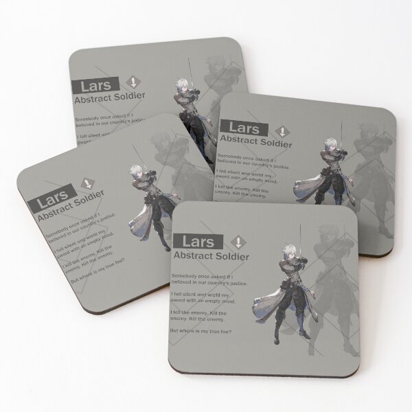 Item preview, Lars - Abstract Soldier (Nier Reincarnation) designed and sold by VelvetZone.