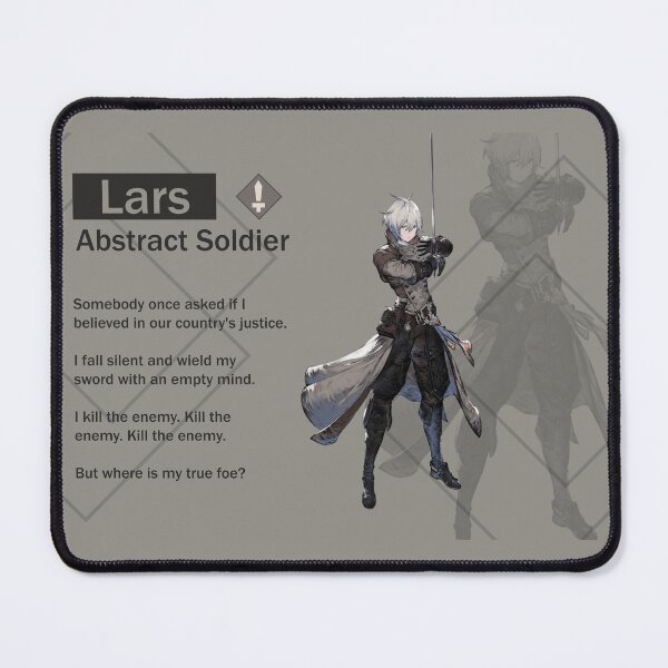 Item preview, Lars - Abstract Soldier (Nier Reincarnation) designed and sold by VelvetZone.