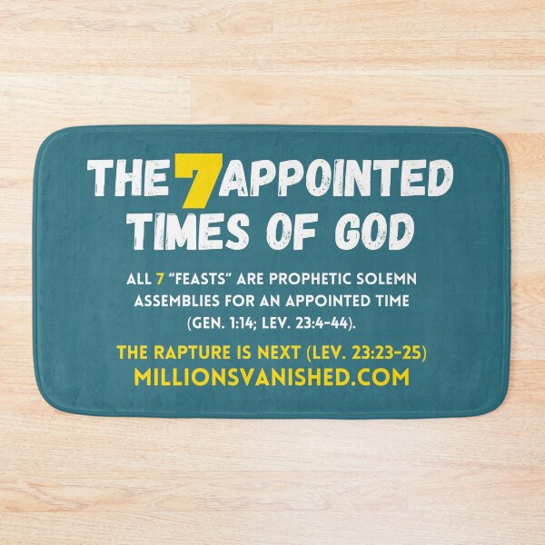Item preview, 7 Appointed Times - Christian  designed and sold by 1thes416.