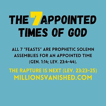 Artwork thumbnail, 7 Appointed Times - Christian by 1thes416