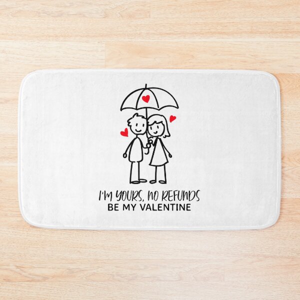 Item preview, Im Yours No Refunds, Valentine Im Too Busy designed and sold by SportyDogShop.