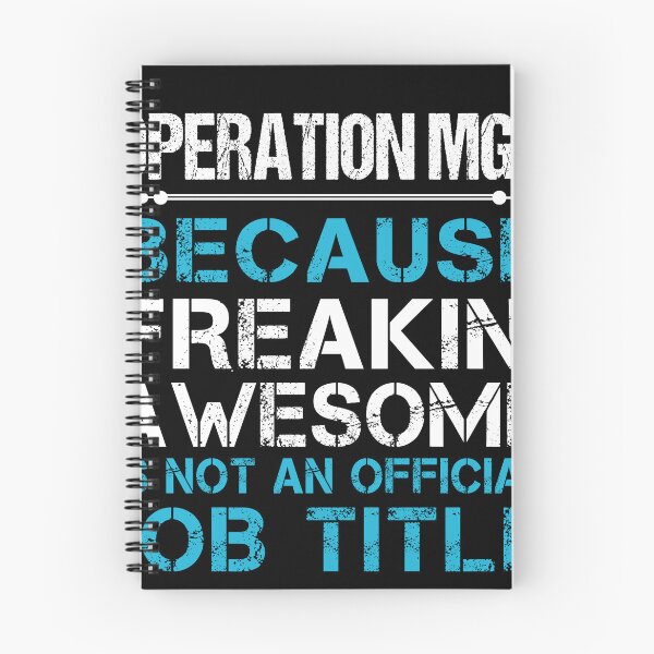 Item preview, Operation Mgr T Shirt - Freaking Awesome Job Gift Item Tee designed and sold by oetate4774.