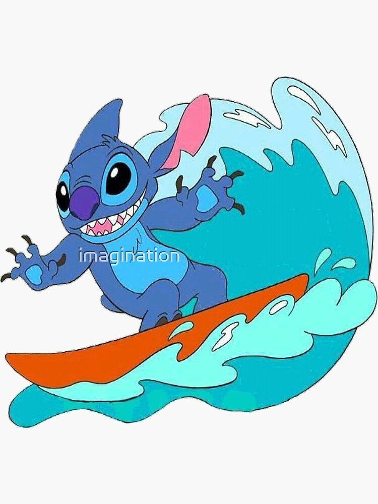 Stitch Sticker for Sale by Wiamezaa12